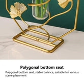 Hydroponic glass tube planter